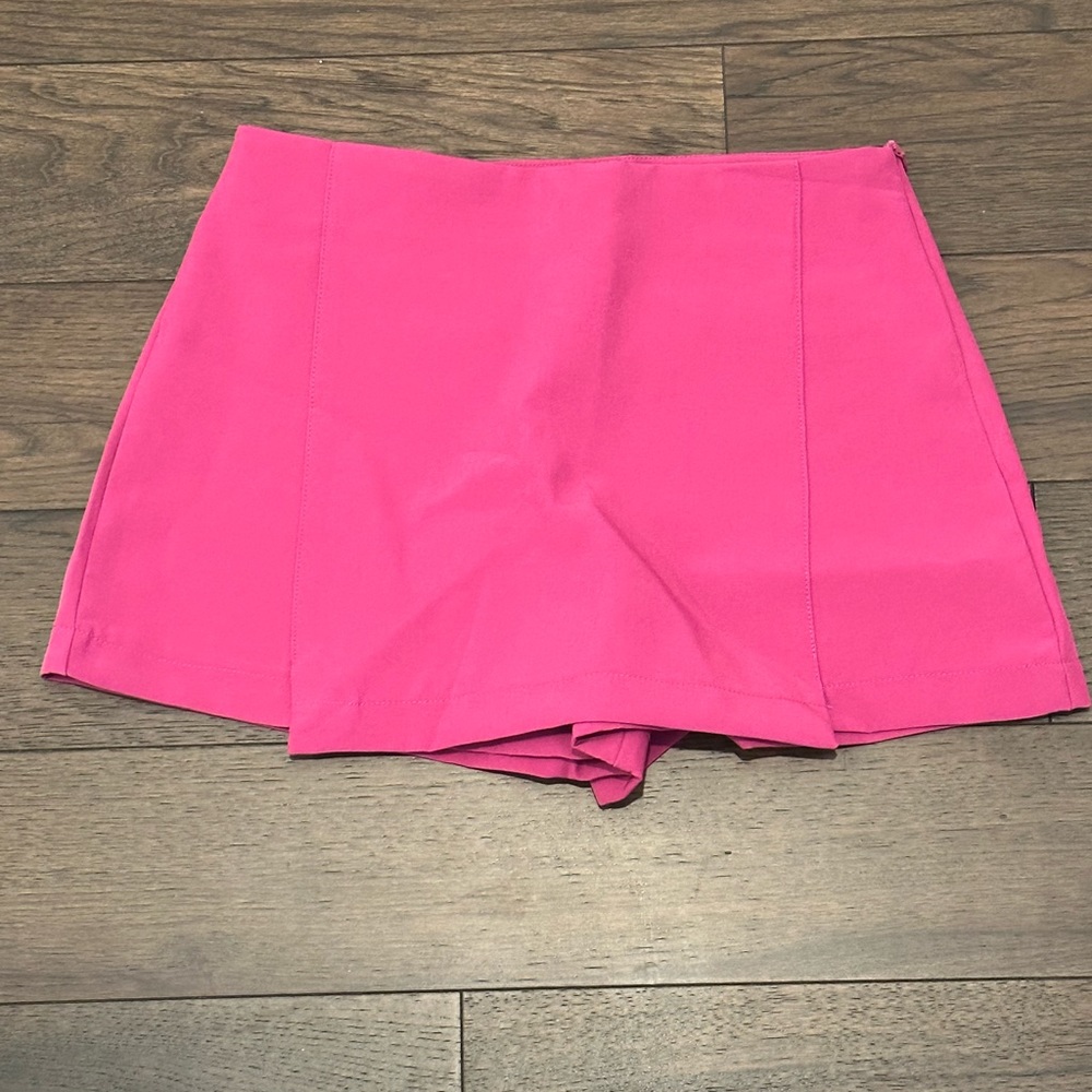 SHEIN Hot Pink Skort NWOT